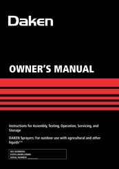 Daken D30SS,D60BS,D98BS Owner's Manual