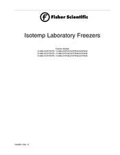 Fisher Scientific Isotemp 13-986-274FAHK Manual