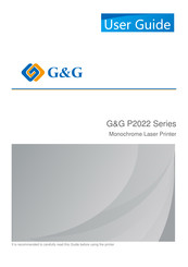 G&G P2022 Series User Manual