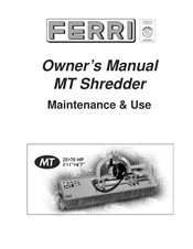 FERRI MT180 Owner's Manual