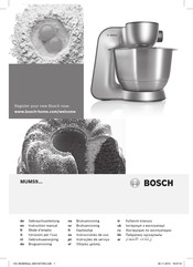 Bosch MUM59343 Instruction Manual