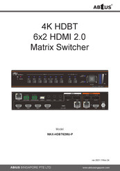 Abtus MAX-HDBT62MU-P User's Operation Manual
