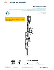 TUBESCA-COMABI Echelles crinolines Assembly And Operating Instructions Manual