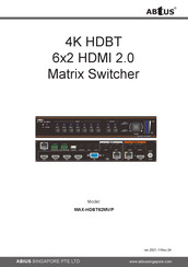 Abtus MAX-HDBT62MV/P User's Operation Manual