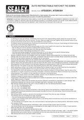 Sealey ATD25301 Manual
