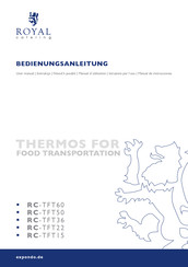 Royal Catering RC-TFT15 User Manual