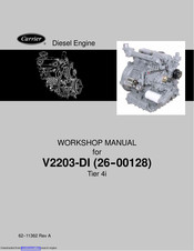 Carrier V2203-DI Workshop Manual