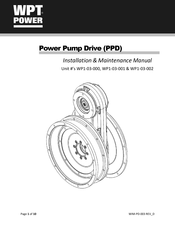 WPT POWER Wp1-03-001 Installation & Maintenance Manual