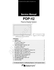 Nakamichi PDP-42 Service Manual