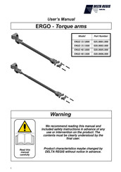 Delta Regis ERGO 15 1000 User Manual