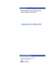 Brooks Granville-Phillips Convectron 316 Series Instruction Manual