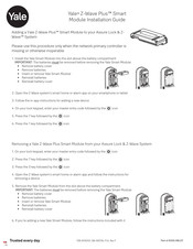Yale Z-Wave Plus Installation Manual