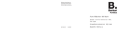 Berker 9420 Series Operating Instructions Manual