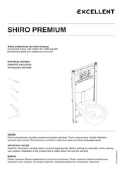 Excellent SHIRO PREMIUM Assembly Instructions Manual