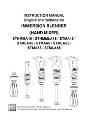 horeca STMA45 Instruction Manual