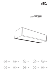 Frico AGS5000 Original Instructions Manual