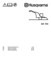 Husqvarna BB 700 Operator's Manual