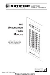Pittway NOTIFIER AFM-16AT Installation Manual