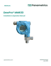 Panametrics DewPro MMR30 Installation & Operation Manual