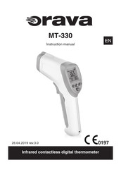 Orava MT-330 Instruction Manual
