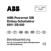 ABB 6951 EB-500 Manual
