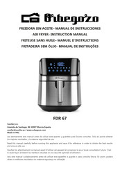 Orbegozo FDR 67 Instruction Manual