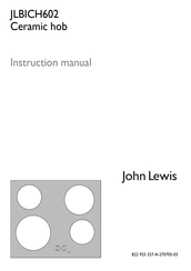 John Lewis JLBICH602 Instruction Manual