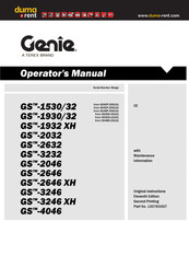 Terex Genie GS-3246 XH Operator's Manual