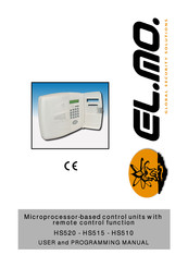 El.Mo HS520 User And Programming Manual