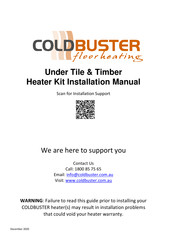 COLDBUSTER FLOORHEATING Under Tile Installation Manual
