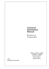Caen A 1735B Technical Information Manual