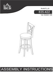 Homcom 835-422 Assembly Instructions Manual