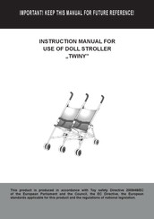 Chipolino Twiny Instruction Manual