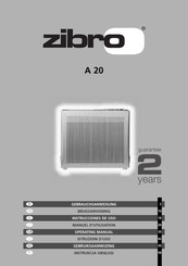 Zibro A 20 Operating Manual