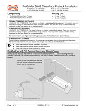FireplaceXtrordinair ProBuilder 36 CleanFace Installation