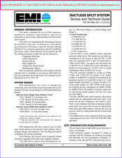 EMI SHC 12 Quick Start Manual