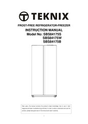 TEKNIX SBS84175B Instruction Manual