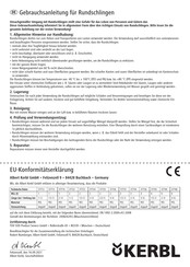 Kerbl 37724 Instruction Manual