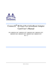 Mellanox Technologies MHGH29-XTC User Manual