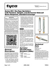 Tyco TY3235 Quick Start Manual