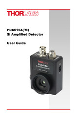 Thorlabs PDA015A(/M) User Manual