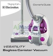 Electrolux VESATILITY EL4050B Owner's Manual