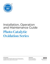 Bioclimatic PCO-506-CP2 Installation, Operation And Maintenance Manual