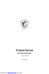 MSI Trident B924 User Manual