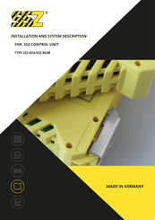 SSZ SSZ-RZ4 Installation Manual