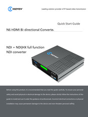 Kiloview N6 Quick Start Manual