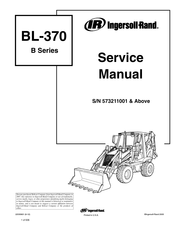Ingersoll-Rand BL-370 Service Manual