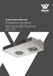 Woods EC-ITF Installation Manual & Technical Specifications