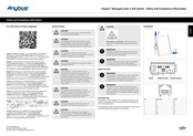HMS Anybus AWB5005 Compliance And Safety Instructions