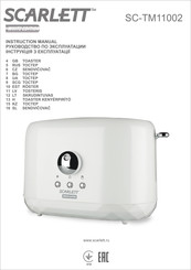 Scarlett WHITE EDITION SC-TM11002 Instruction Manual